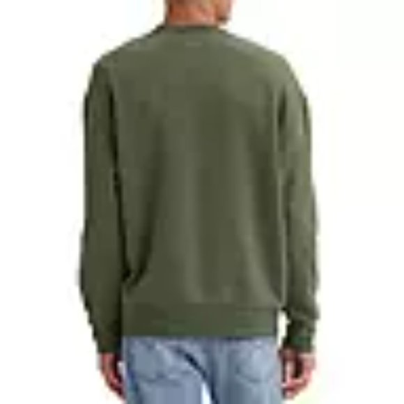 Soft Comfortable Levi's Men's Crew Fleece Sweatshirt - NWT - Size X-Large - Picture 2 of 2